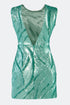 Mini Dress With Back Decollete