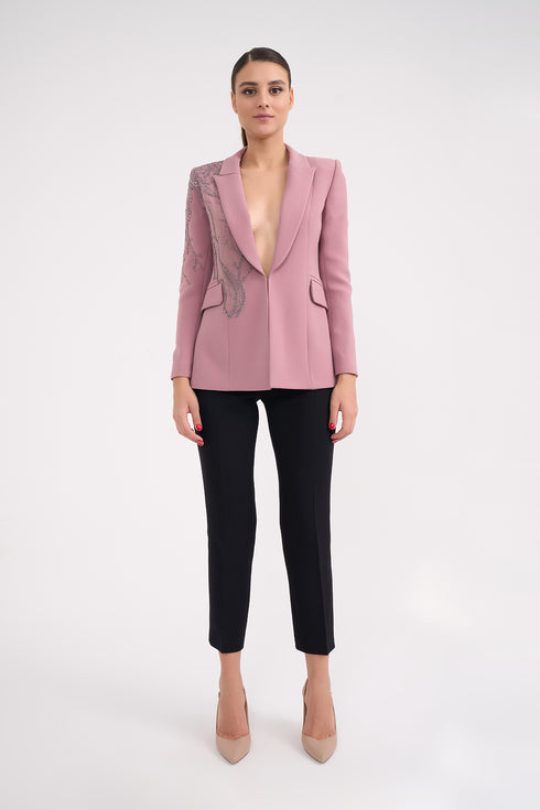 Jacket With Embroidery Detail