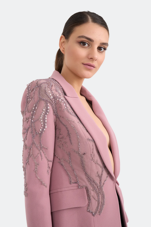 Jacket With Embroidery Detail