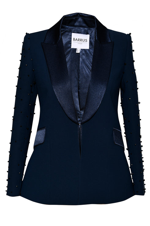 NOTCHED COLLAR JACKET - Barrus London