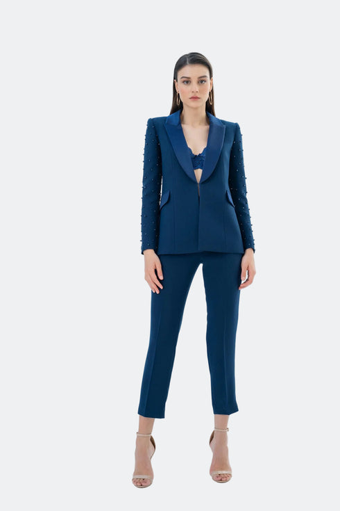 NOTCHED COLLAR JACKET - Barrus London