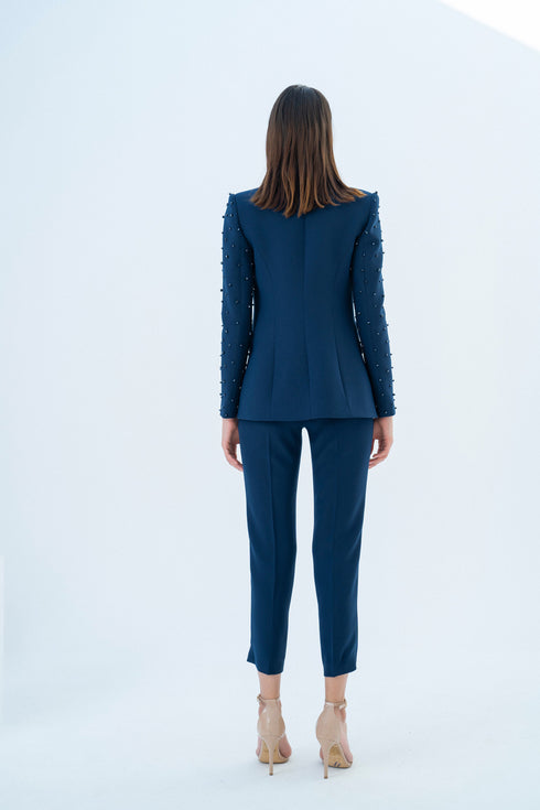 NOTCHED COLLAR JACKET - Barrus London