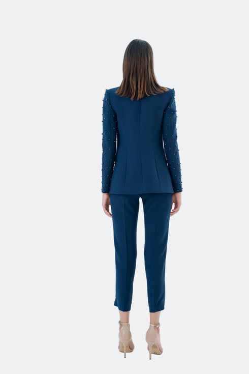 NOTCHED COLLAR JACKET - Barrus London