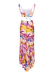 COLORFUL FLORAL CROP TOP - Barrus London