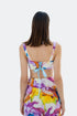COLORFUL FLORAL CROP TOP - Barrus London