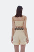 LINEN CROP TOP - Barrus London