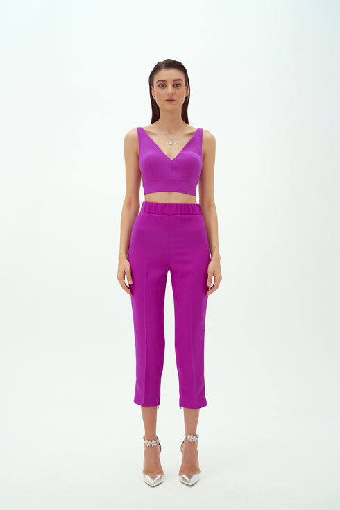 V NECK BUSTIER - Barrus London