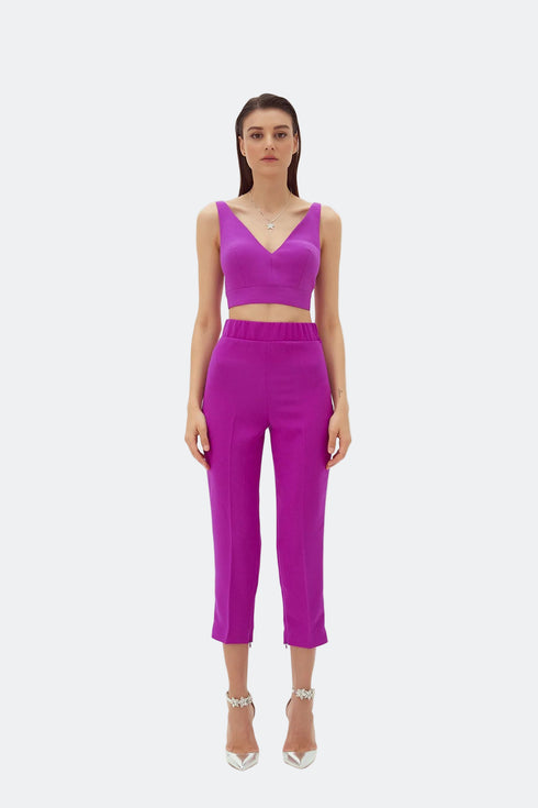 V NECK BUSTIER - Barrus London