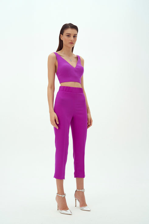 V NECK BUSTIER - Barrus London