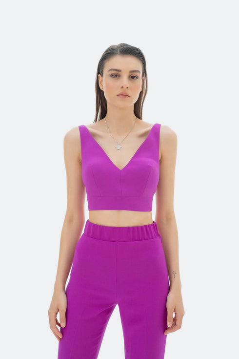 V NECK BUSTIER - Barrus London