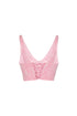 French Lace Plated V-Neck Top