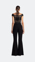Low Shoulder Crop Top