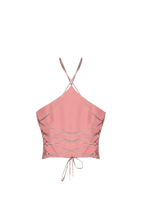 Lotus Strap Crop Top