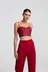 Scarlet Sweetheart Crop Top