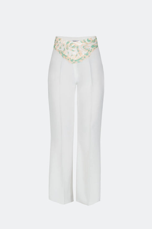 Embroidery Detailed Sailor Trousers