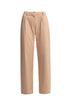 Camel Wide Leg Trousers