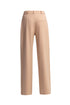Camel Wide Leg Trousers
