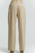 Camel Wide Leg Trousers