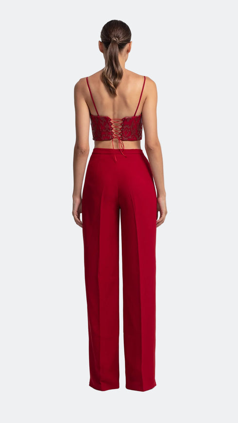 Scarlet High Waist Palazzo