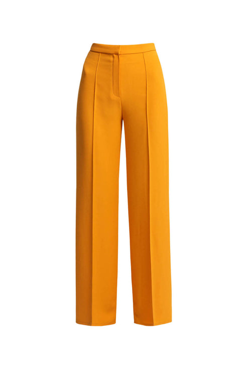 Marigold High Waist Ribbed Trousers