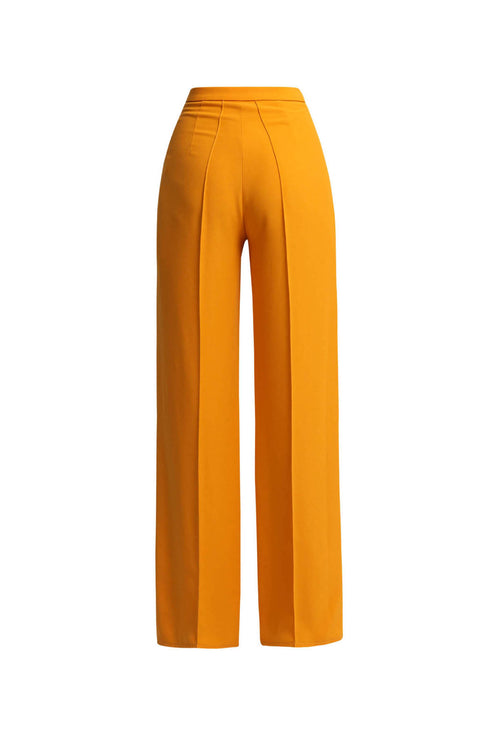 Marigold High Waist Ribbed Trousers
