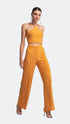 Marigold High Waist Ribbed Trousers