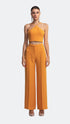 Marigold High Waist Ribbed Trousers