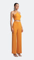 Marigold High Waist Ribbed Trousers