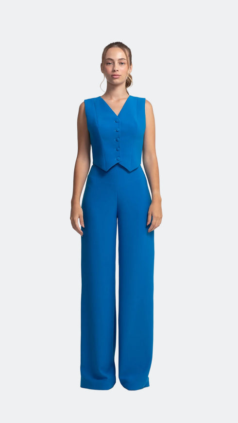 Ultra Marine High Waist Trousers