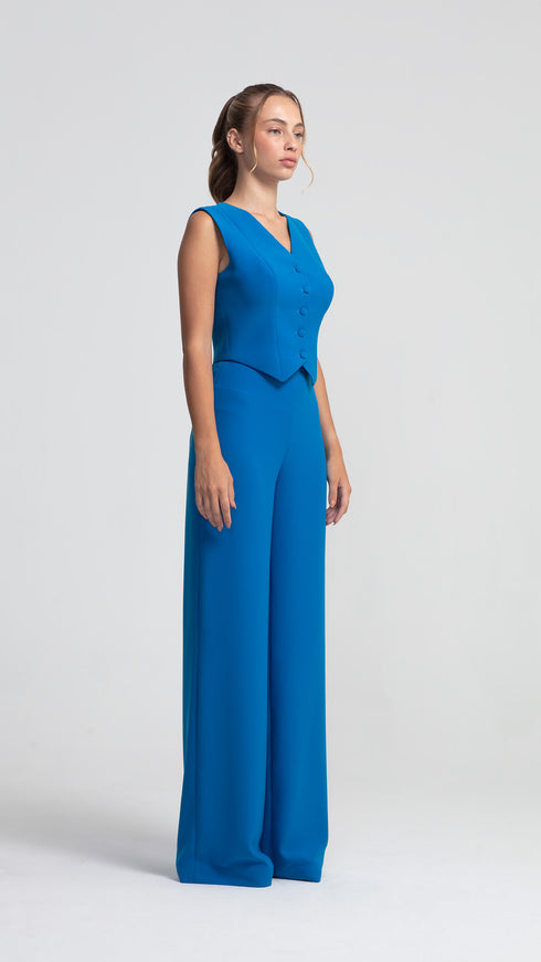 Ultra Marine High Waist Trousers