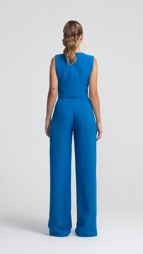 Ultra Marine High Waist Trousers