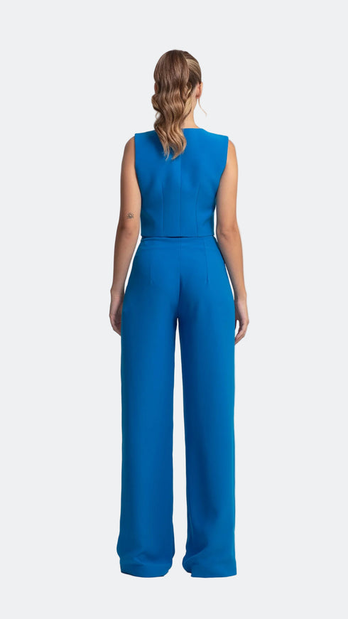 Ultra Marine High Waist Trousers