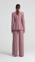Thulian Pink High Waist Trousers