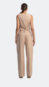 Camel V-Neck Vest