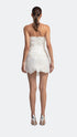 Hidden Lace Strapless Mini Dress