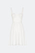 French Lace Detailed Elegant Dress