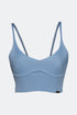 V NECK CROP TOP - Barrus London