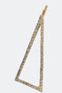 TRIANGLE STONE HAIR BUCKLE - Barrus London