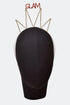 CROWN WITH GLAM WRITING AND STONES - Barrus London