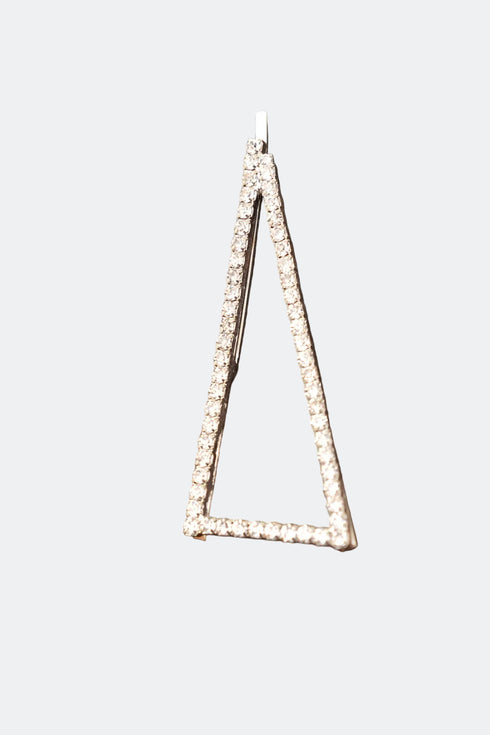 TRIANGLE STONE HAIR BUCKLE - Barrus London