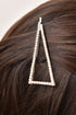 TRIANGLE STONE HAIR BUCKLE - Barrus London