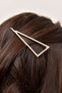 TRIANGLE STONE HAIR BUCKLE - Barrus London