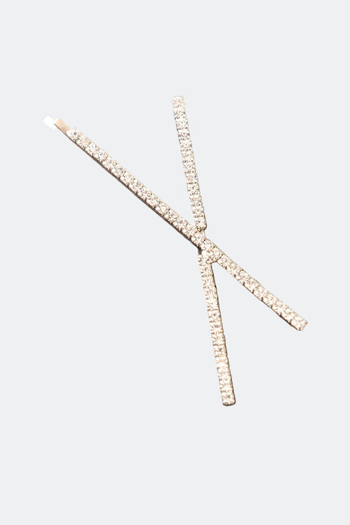 CROSS STONE DETAILED HAIR BUCKLE - Barrus London