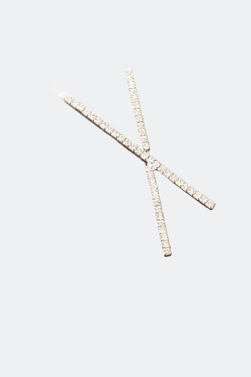 CROSS STONE DETAILED HAIR BUCKLE - Barrus London