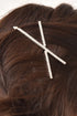 CROSS STONE DETAILED HAIR BUCKLE - Barrus London