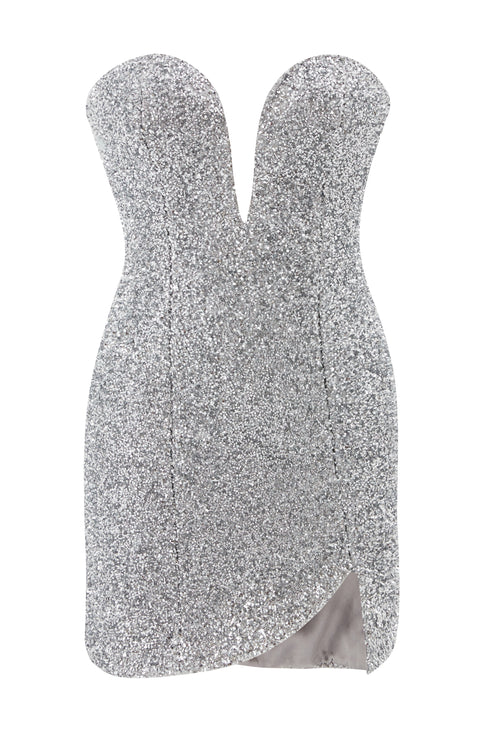 Grey Mini Dress