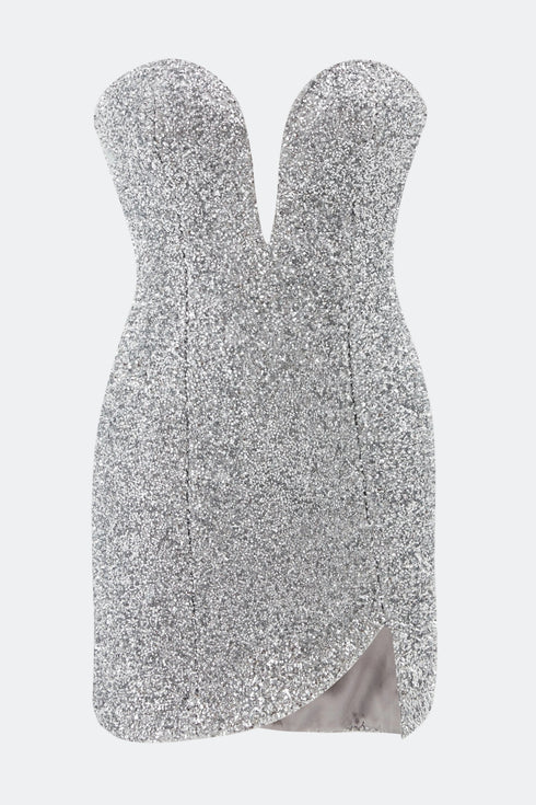 Grey Mini Dress