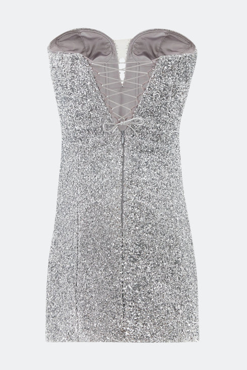 Grey Mini Dress