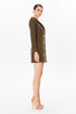 Front Button Jacket Dress