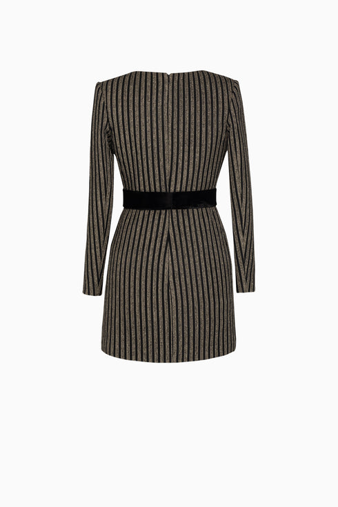 V-Neck Jacket Dress